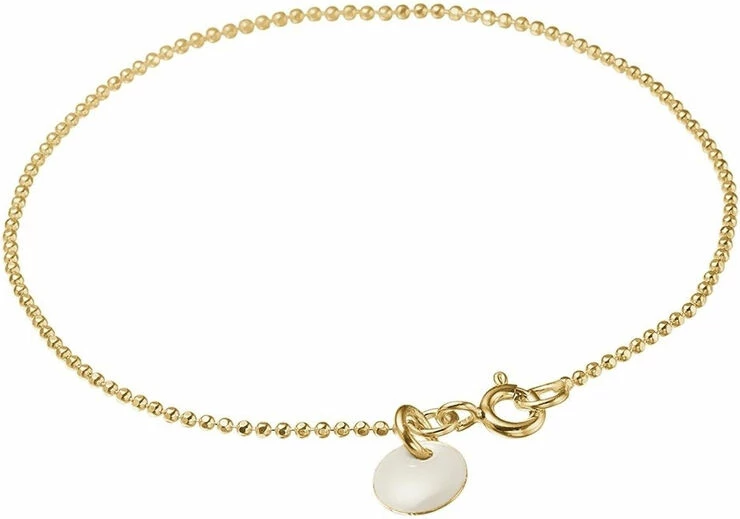 Billig 😉 ENAMEL Copenhagen Bracelet, Ball Chain White 😍
