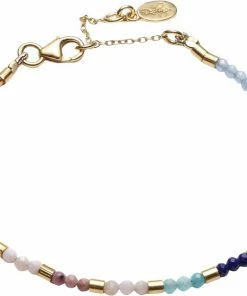 Bedste salg ❤️ With Love Darling Beaded Bracelet Vermeil 😍
