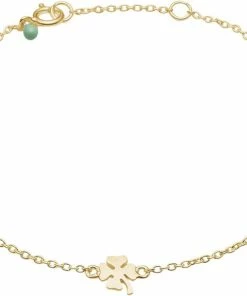 Outlet ❤️ ENAMEL Copenhagen Bracelet, Clover 925s/Gp/M 😉