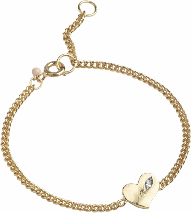 Bedste handel 💯 ENAMEL Copenhagen Bracelet, Rosalie Clear CZ ❤️