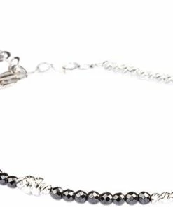 Outlet 💯 BeChristensen Abby Facet Hematite SS SS 😍