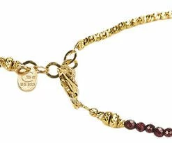 Tilbud 🤩 BeChristensen Abby Facet Red Garnet GP GP ❤️