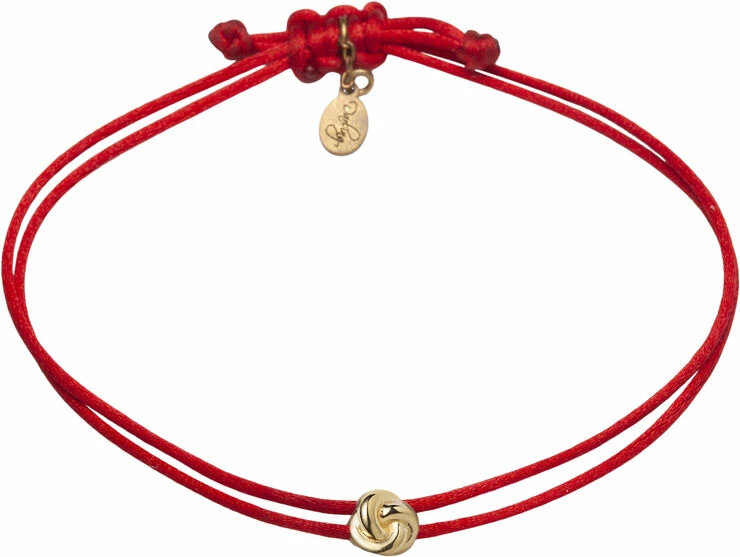 Top 10 😀 With Love Darling Big Knot Red String Bracelet Brass 🧨
