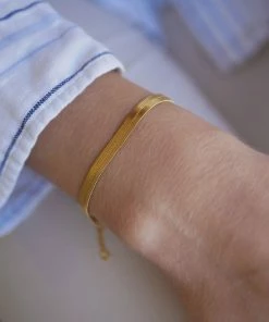 Ny 🔥 ENAMEL Copenhagen Bracelet, Carla 925s/Gp 🥰