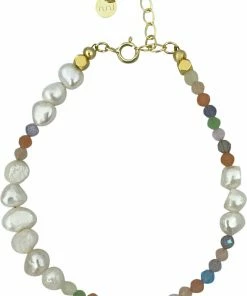 Engros ⌛ Nuni Copenhagen Louise Pearl Light Multi/Gold 🥰