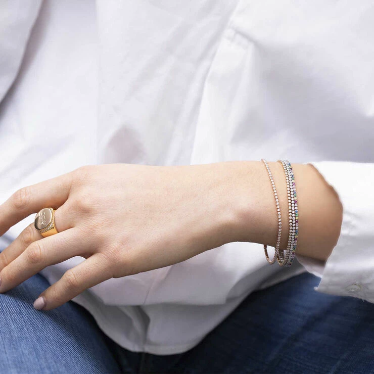 Købe 🥰 Sif Jakobs Jewellery ELLERA BRACELET 18K Gold Plated ❤️ - Image 6