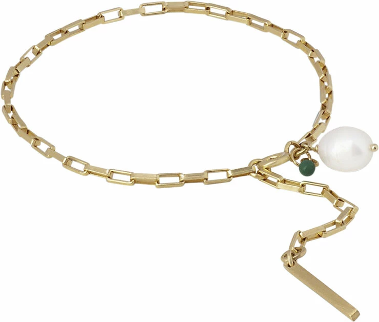 Bedste salg 🎁 ENAMEL Copenhagen Bracelet, Azra 925S/GP/M 🔥